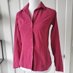 REI Active Moisture Wicking Button Up